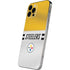NFL Pittsburgh Steelers White Striped iPhone 12 Pro Max Skin
